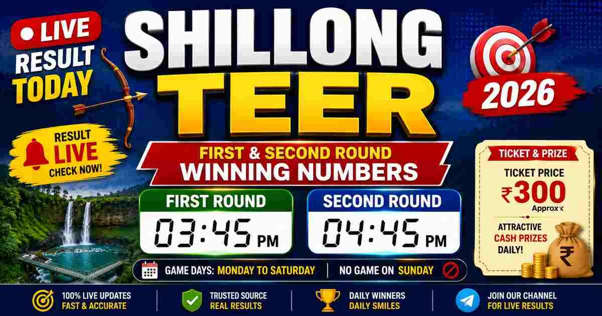 Shillong TEER Result Today