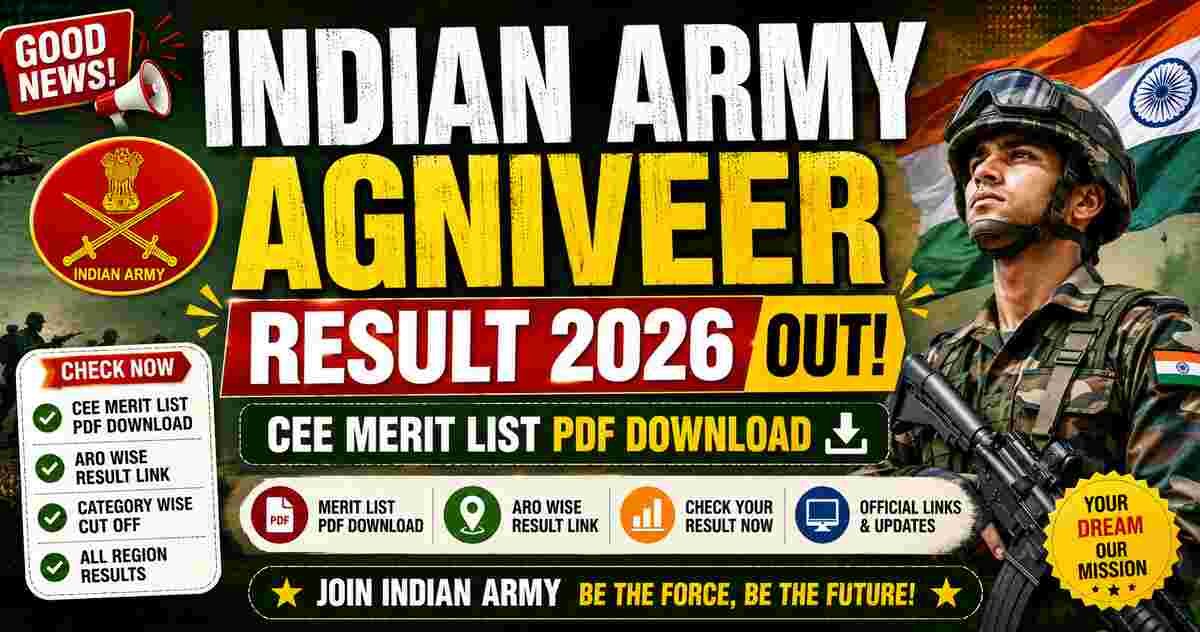 Indian Army Agniveer Result 2026